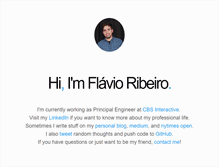 Tablet Screenshot of flavioribeiro.com